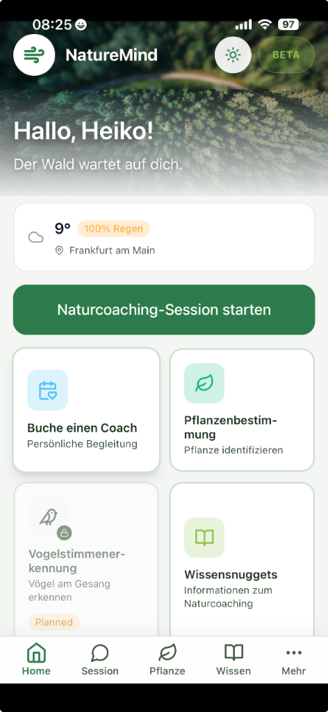 NaturKraft Coaching App